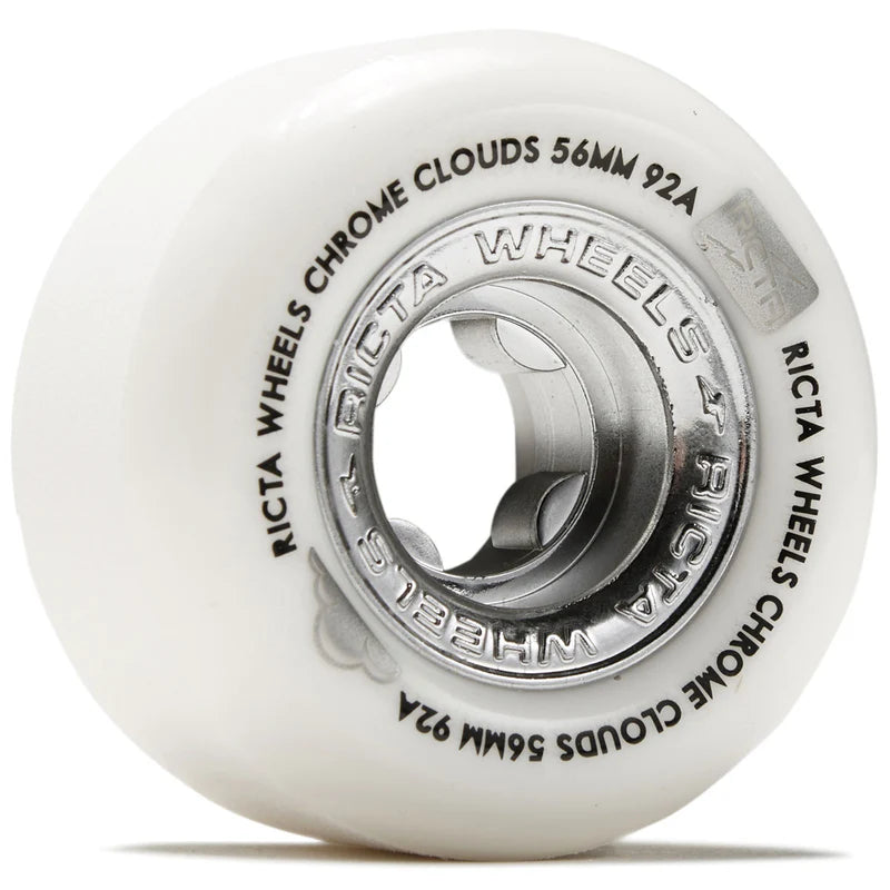 Ricta Chrome Cloud Black Wheels 92a - (56mm)