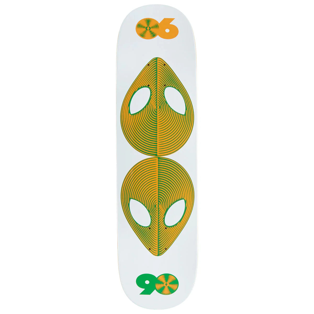 Alien Workshop Scanner Twin Tail Deck White - 8.37