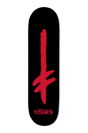 Deathwish Gangspray Black/Red Deck - (8.0)